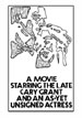 A Movie Starring Cary Grant...